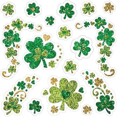 Shamrock Face Decals