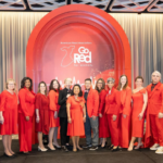 heart disease survivors at the Go red for women luncheon in chicago